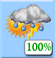 Sunday: Rain then Chance Rain Showers