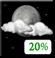 Tonight: Partly Cloudy then Slight Chance Rain Showers