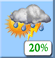 Saturday: Slight Chance Showers And Thunderstorms